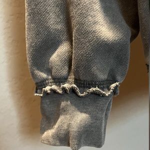 Grey sweater!! Free people is the brand!! Size: Small but fits like a large!!